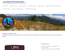 Tablet Screenshot of lpforest.org